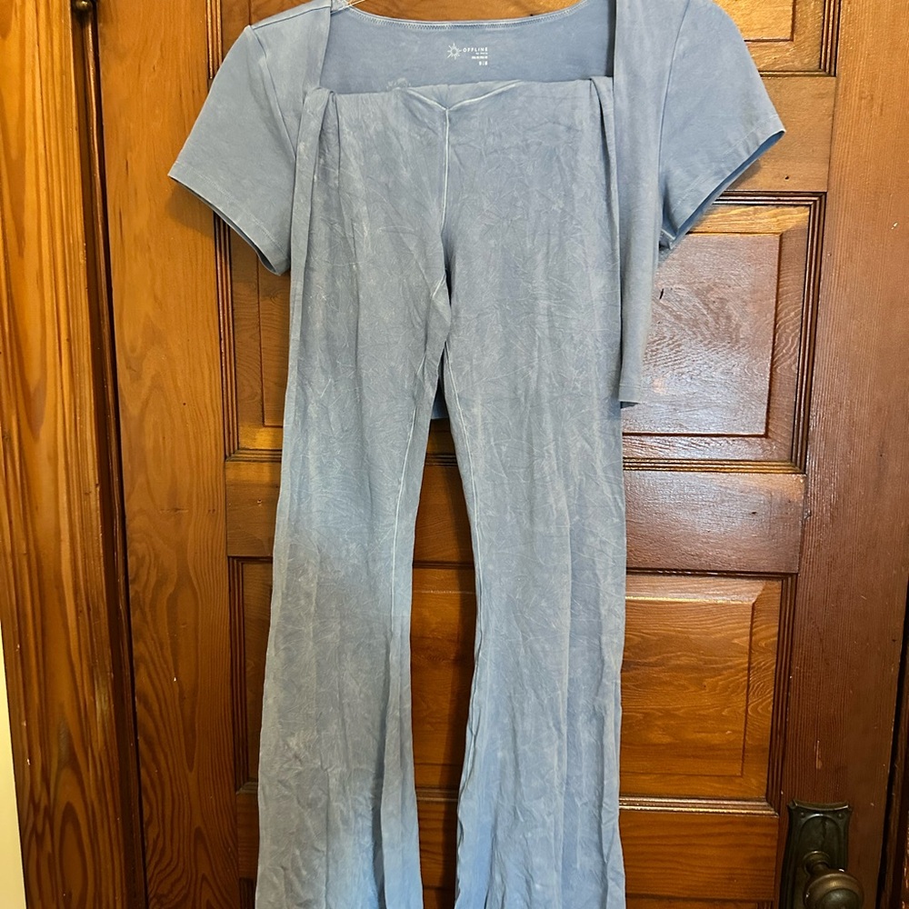 Aerie Blue Two Piece Set